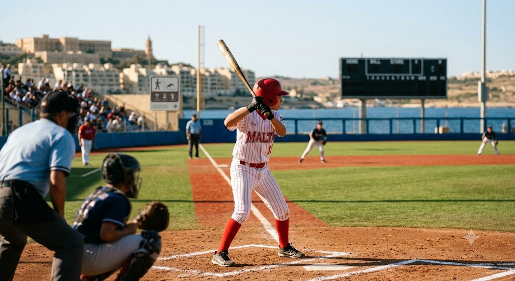 A young baseball player standing in the batter’s box during a sunny match in Wellington.